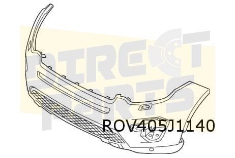 Land Rover Discovery Sport (12/14-9/19) voorbumper (bij snel, Neuf, Land Rover, -, -