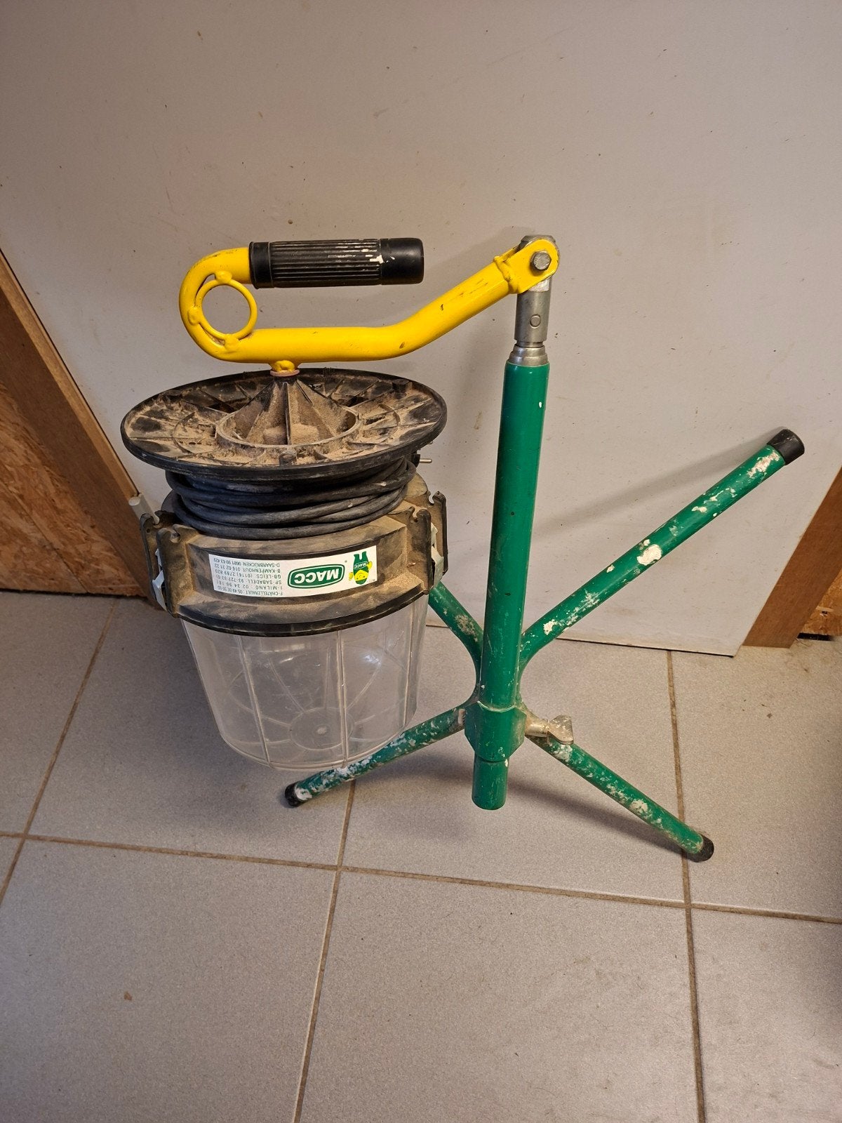 werflamp, Bricolage & Construction, Enlèvement, Utilisé, 50 à 200 watts, Lampe avec luminaire