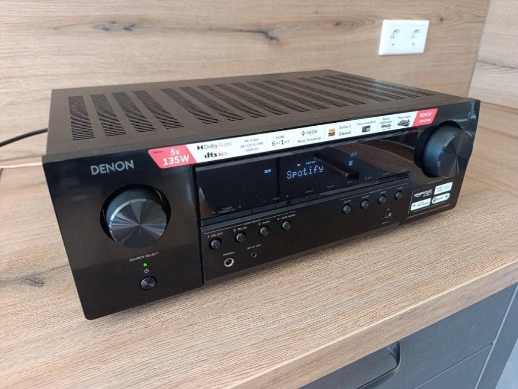 AVR Denon S660H 5.2 8k UHD AV Receiver, TV, Hi-fi & Vidéo, Amplificateurs & Ampli-syntoniseurs, Enlèvement ou Envoi, Denon, 60 à 120 watts