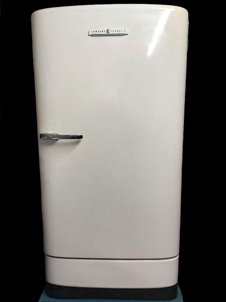 Vintage General Electric koelkast, Ophalen, 150 tot 200 liter, Gebruikt, 60 cm of meer