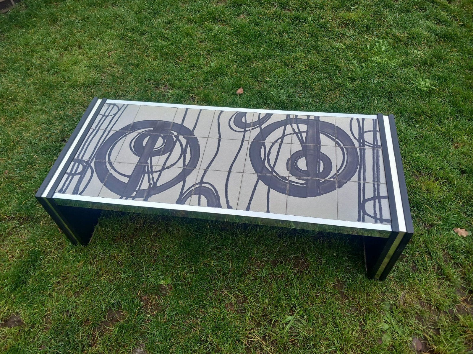 Vintage tegel salontafel, Enlèvement
