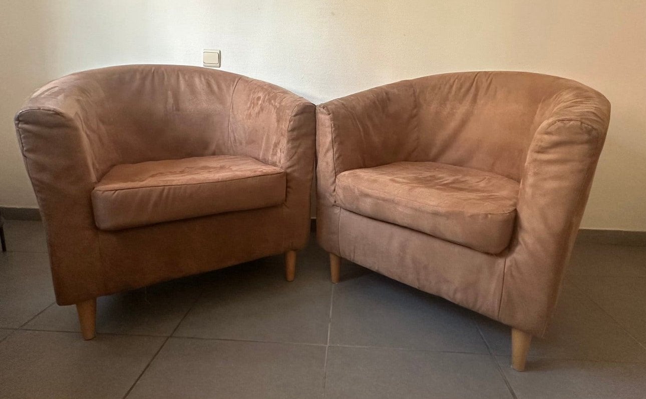 Lot de 2 fauteuils, Enlèvement, Comme neuf