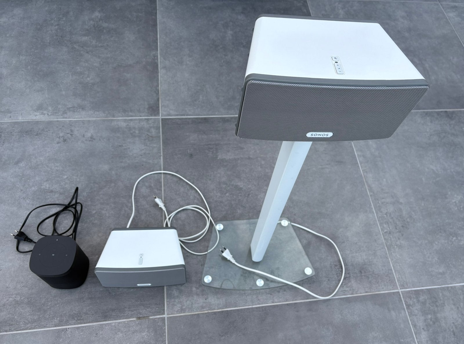 Perfect werkende 2 stuks Sonos Play3 te koop, Ophalen, Stereo speakers, Stofbestendig, Zo goed als nieuw