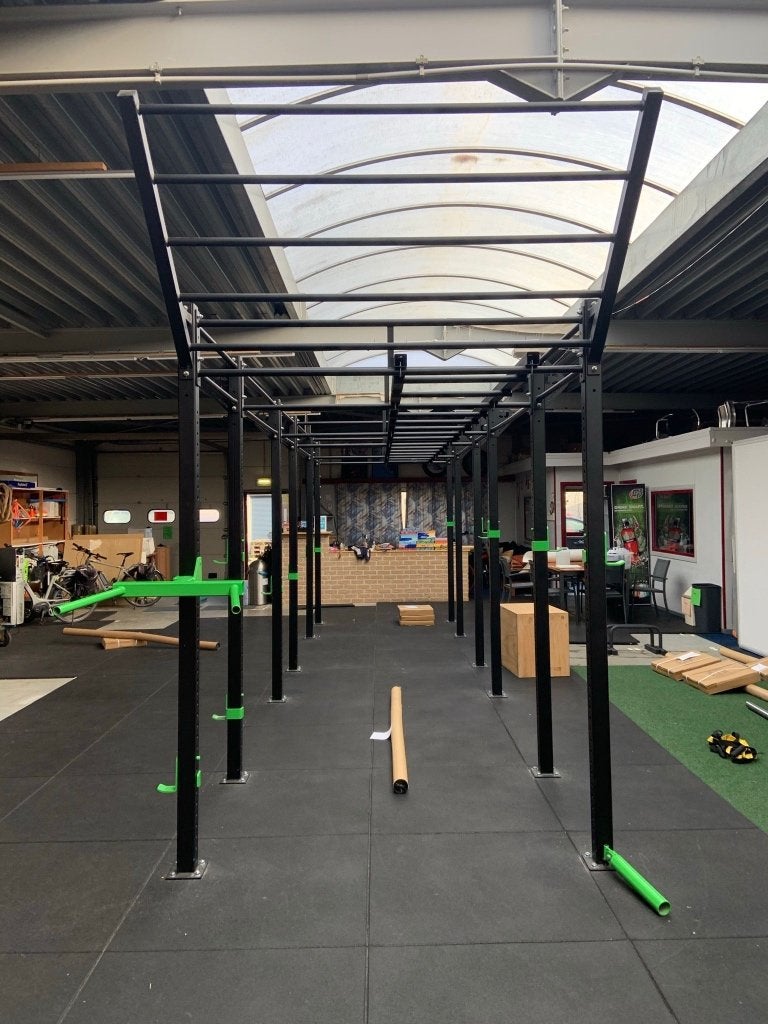 Gym rig / Squat Racks met extra's, Ophalen, Zo goed als nieuw, Overige typen