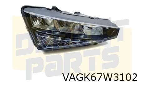 Skoda Kamiq (9/19-1/24) Koplamp Rechts LED Origineel! 657941, Autos : Pièces & Accessoires, Neuf, -, -, Skoda