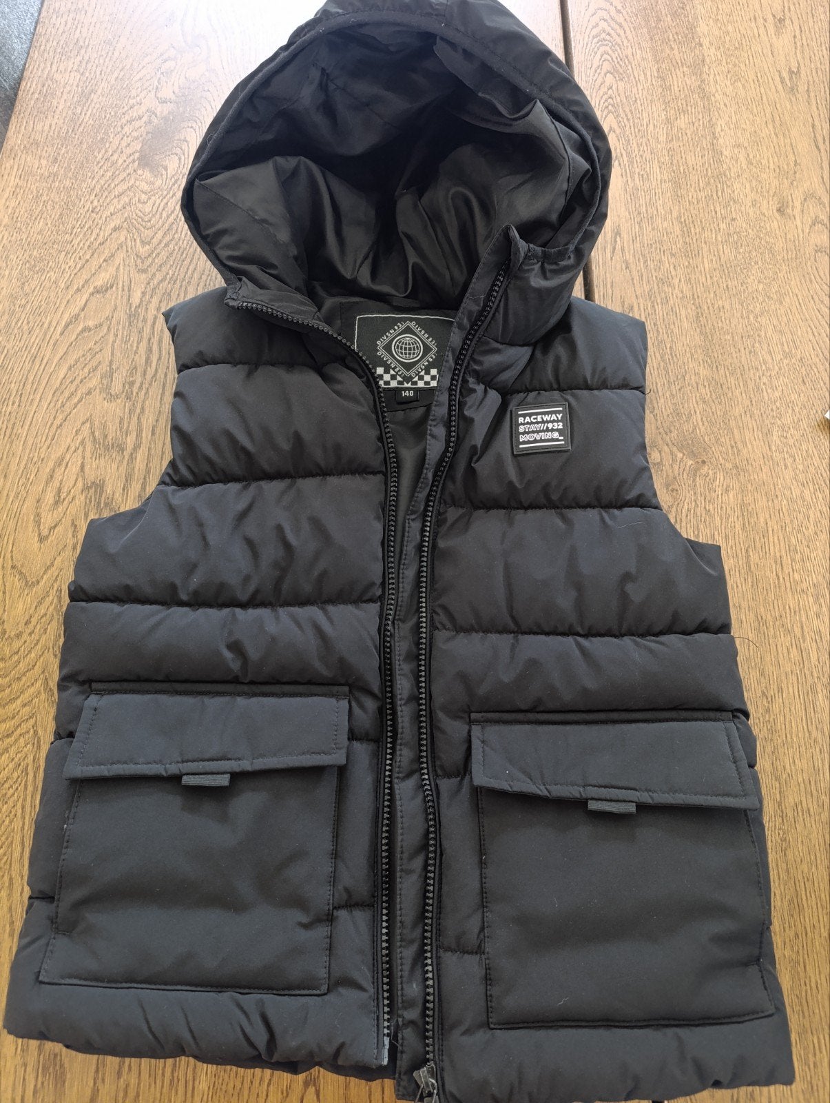 Doudoune sans manche, Enlèvement, Comme neuf, Garçon ou Fille, Manteau