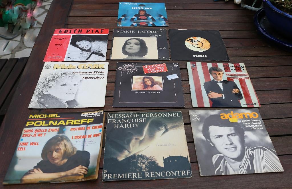 45 tours - lot de 10 pièces, CD & DVD, Enlèvement ou Envoi