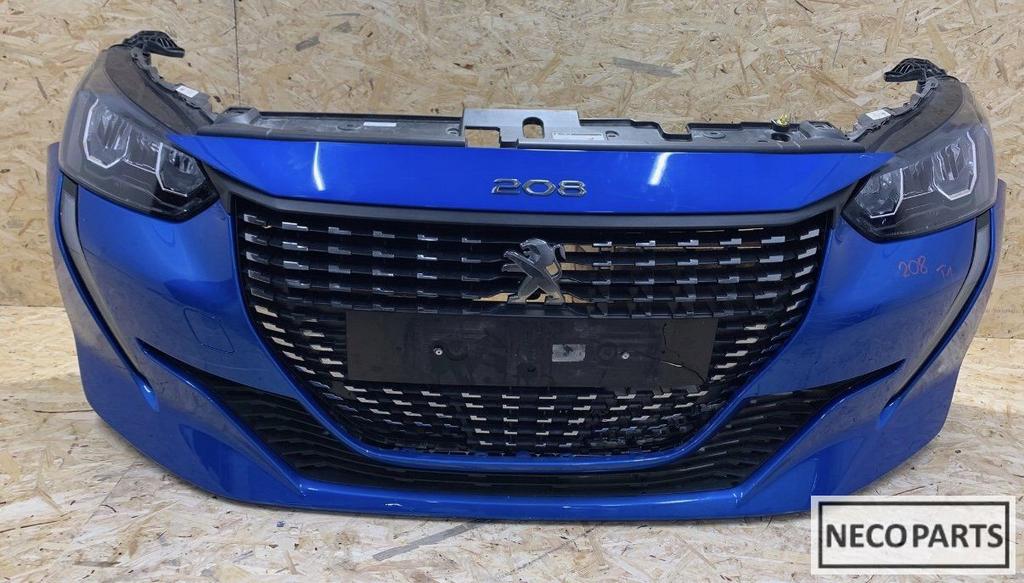 PEUGEOT 208 VOORKOP BUMPER KOELER MOTORKAP SCHERM KOPLAMP, Gebruikt, -, Ophalen of Verzenden, Achter