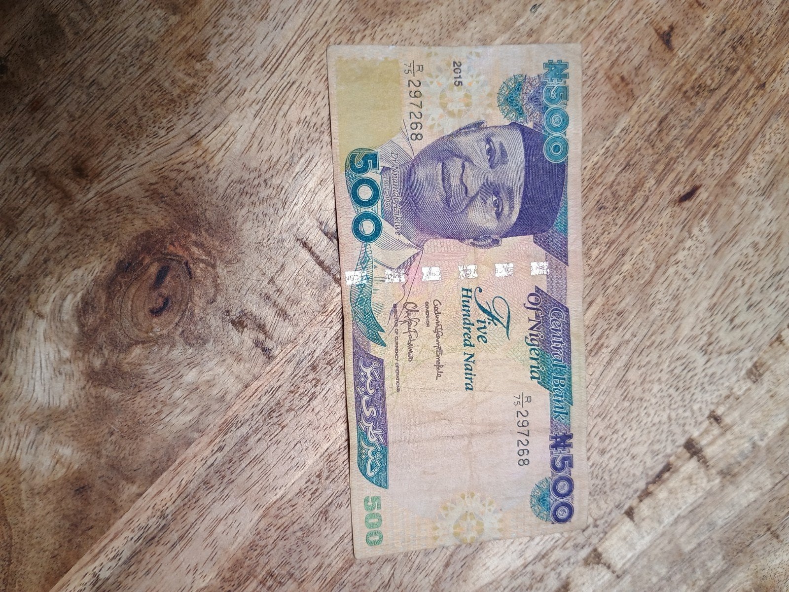 500 naira Nigeria, Timbres & Monnaies, Enlèvement ou Envoi, Nigeria