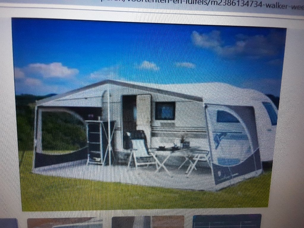 Luifel-Walker-Weekender  omloop-max 960cm, Ophalen of Verzenden, Zo goed als nieuw, Ten Cate All Season 240g/m2, Walker Campingstyle
