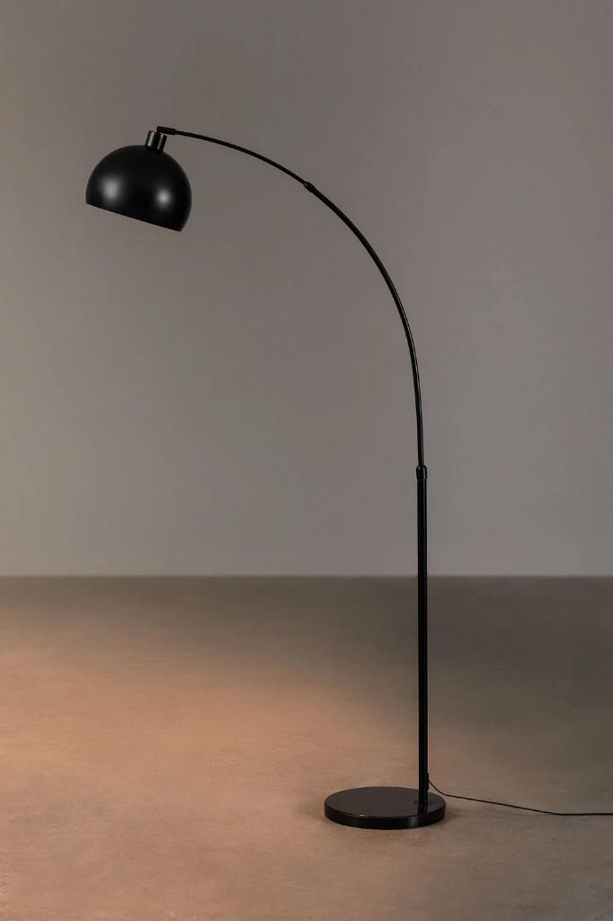Sklum Diala vloerlamp met dimmer en natuursteen voet, Enlèvement, Comme neuf