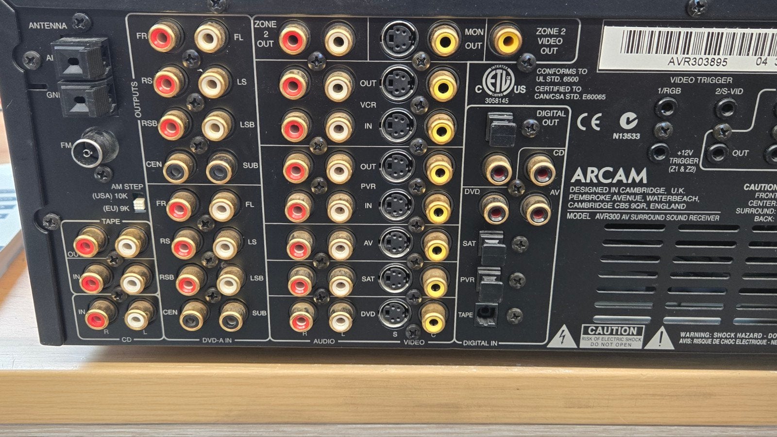 amplificateur arcam avr300, Enlèvement, Comme neuf