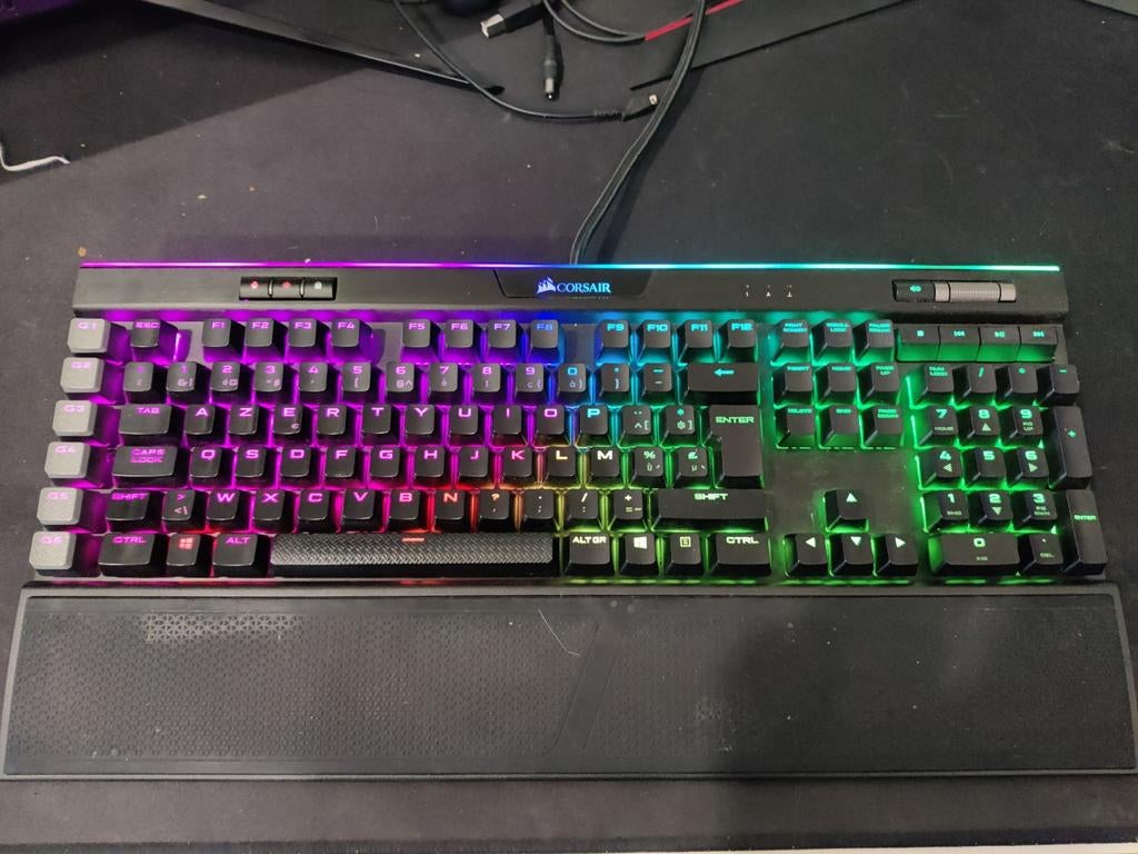 Corsair K95 RGB PLATINUM + Razer Deathadder V2, Computers en Software, Ophalen, Muis, Gaming muis