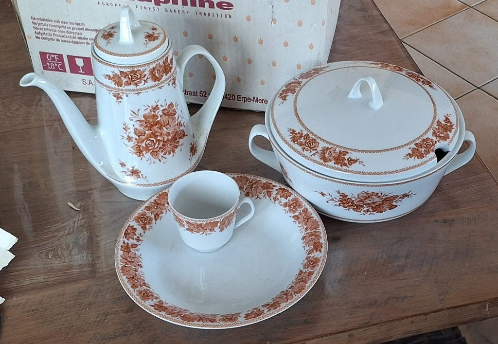 service vaisselle porcelaine Bavière, Enlèvement, Porcelaine, Service complet