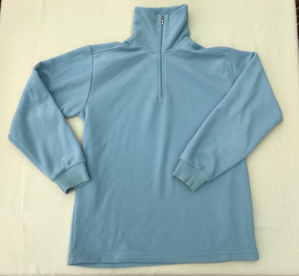Mäser ski trui kind maat 164, Taille 36 (S), Enlèvement, Porté, Bleu