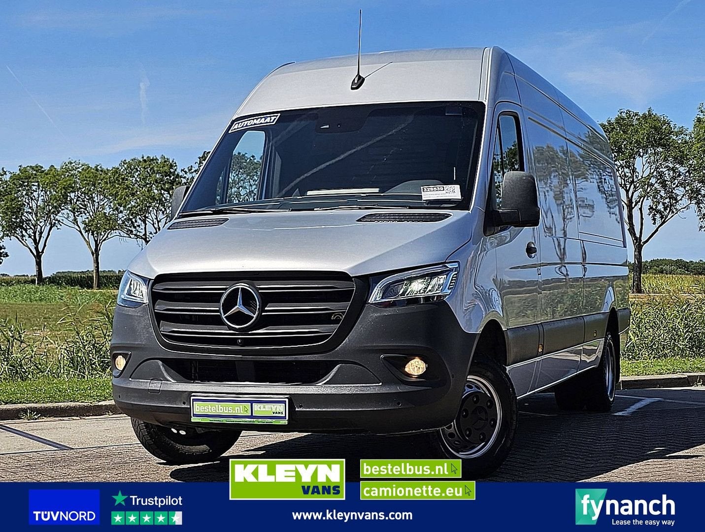 Mercedes-Benz SPRINTER 519 L3H2 Dubbellucht LED, Auto's, Bestelwagens en Lichte vracht, Automaat, Cruise Control, Mercedes-Benz