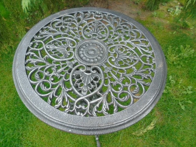 gietijzeren voetstuktafel, tuintafel... 3 kleuren, Ophalen of Verzenden, Nieuw