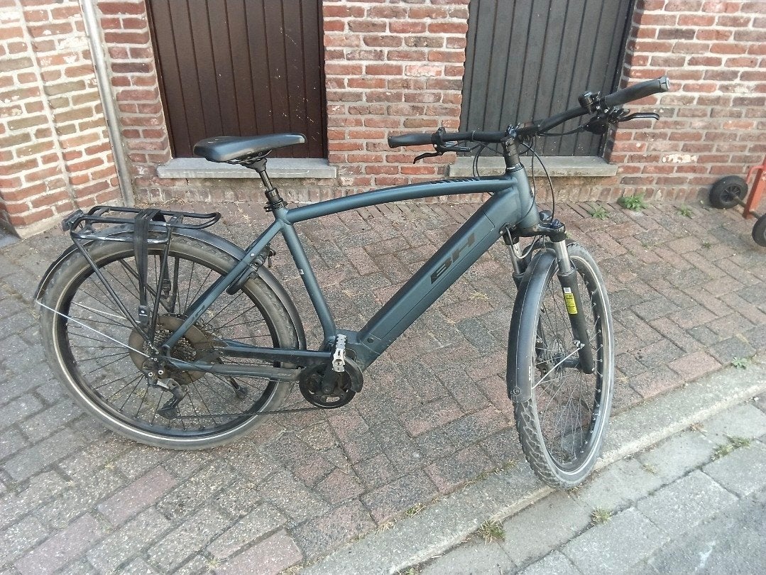 bh elektrische herenfiets, Ophalen