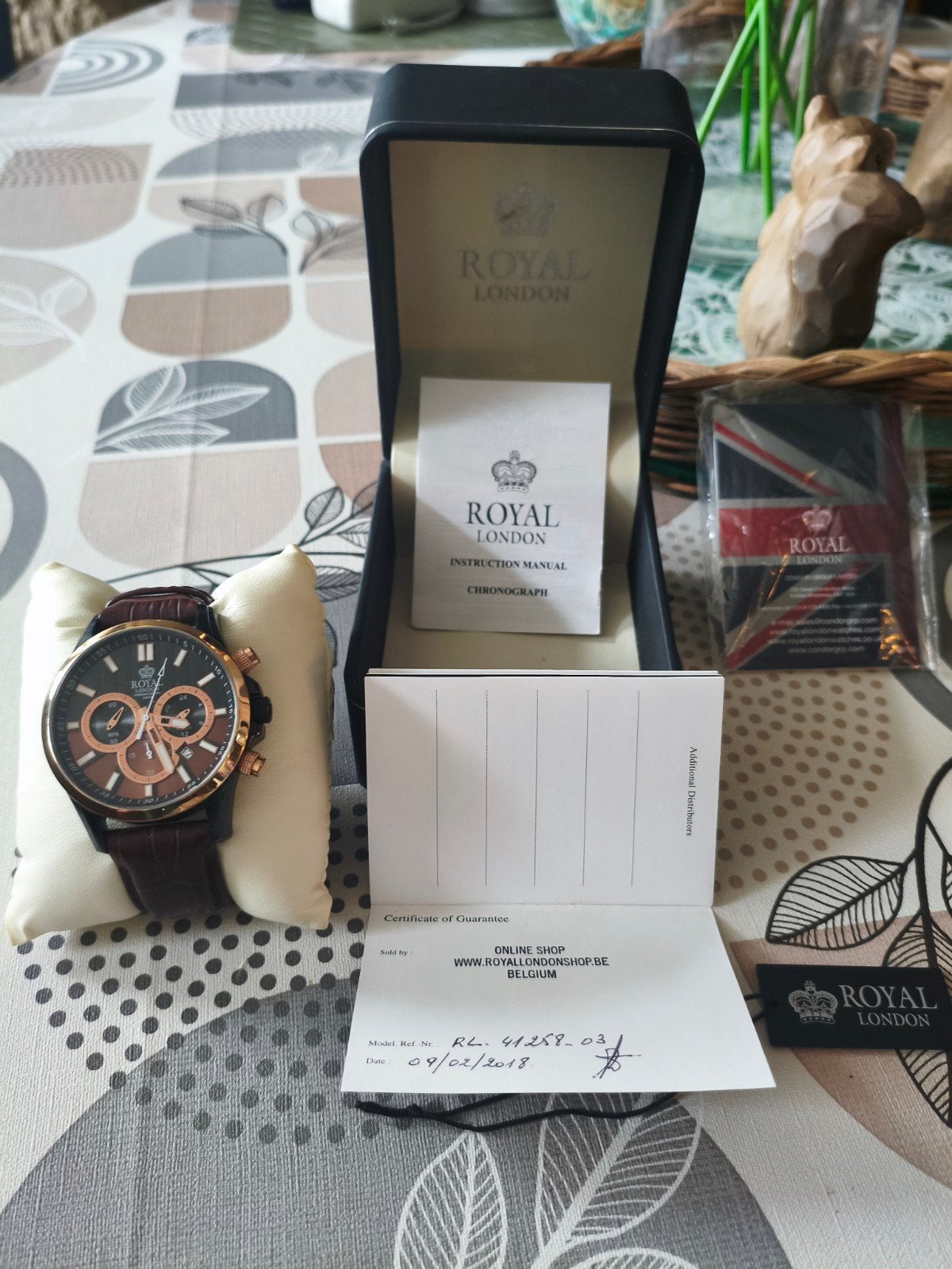 Royal London chronograph, Handtassen en Accessoires, Horloges | Heren, Ophalen of Verzenden