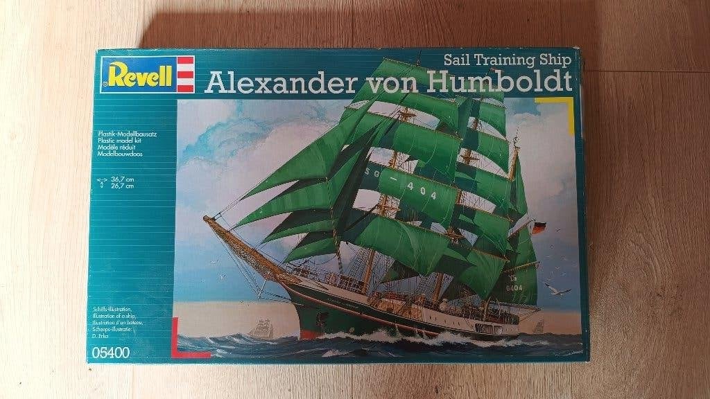 Revell 1/150 Alexander von Humboldt, Hobby en Vrije tijd, Modelbouw | Boten en Schepen, Ophalen of Verzenden, Zo goed als nieuw