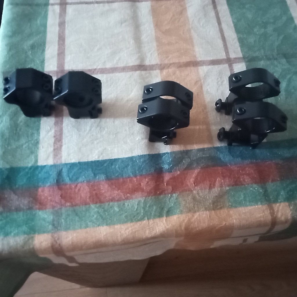 Richtkijker ringen (scoperings), Sport en Fitness, Schietsport-accessoires, Ophalen, Zo goed als nieuw