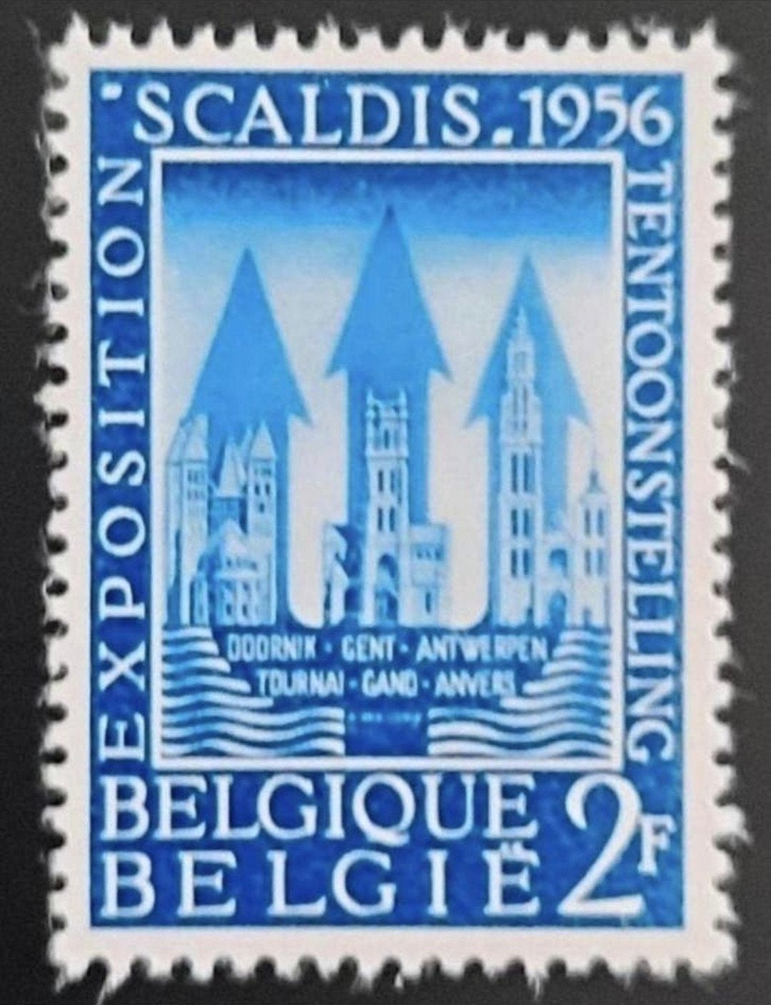Belgique : COB 990 ** Scaldis 1956., Sans timbre, Neuf, Enlèvement ou Envoi, Non oblitéré