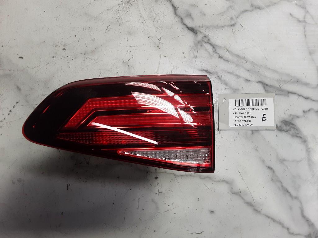 PANNEAU ARRIÈRE DROIT AVEC LAMPE Volkswagen Golf VII (AUA), Volkswagen, Mevr. I. Hauben, Utilisé, Rue de l'Espoir 34 34
4030  GRIVEGNÉE, BE