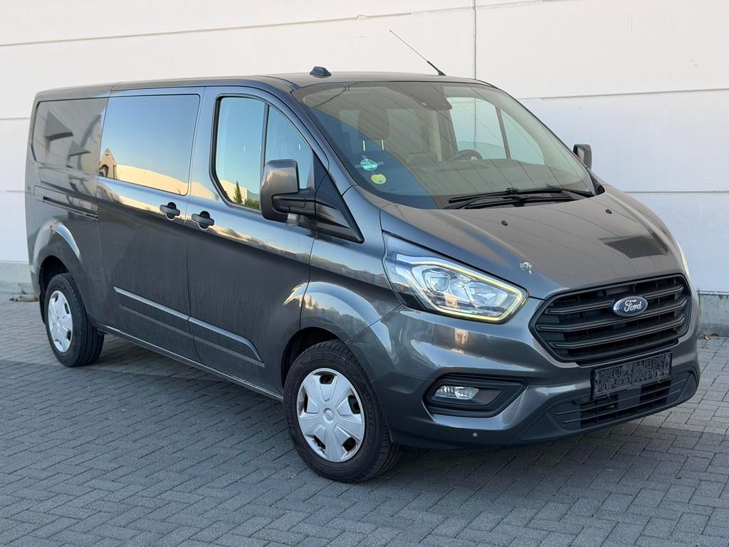 Ford Transit Custom 2.0tdci Automaat 6pl dubbel cabine, Auto's, Automaat, 4 deurs, Euro 6, Bedrijf