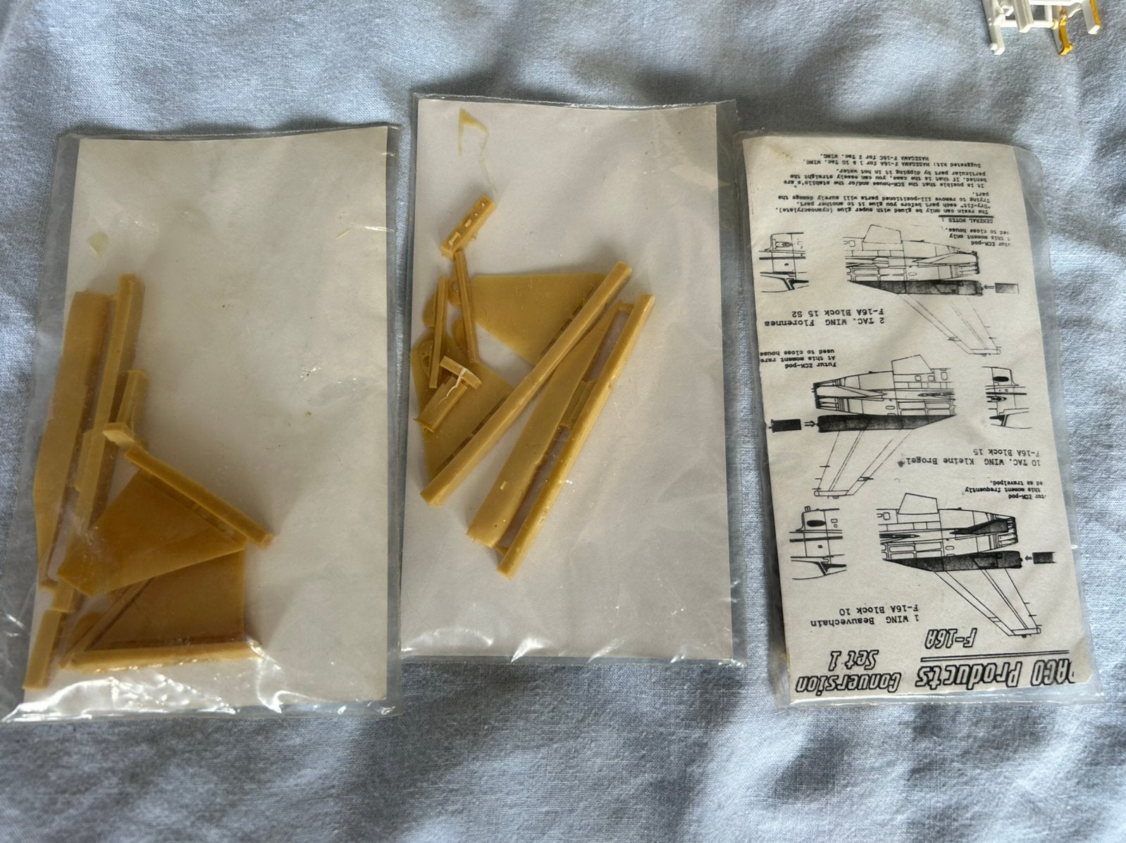 3x DACO Products F-16A Conversion Set – Set 1, Hobby & Loisirs créatifs, Enlèvement ou Envoi, Neuf, Avion, Autres marques