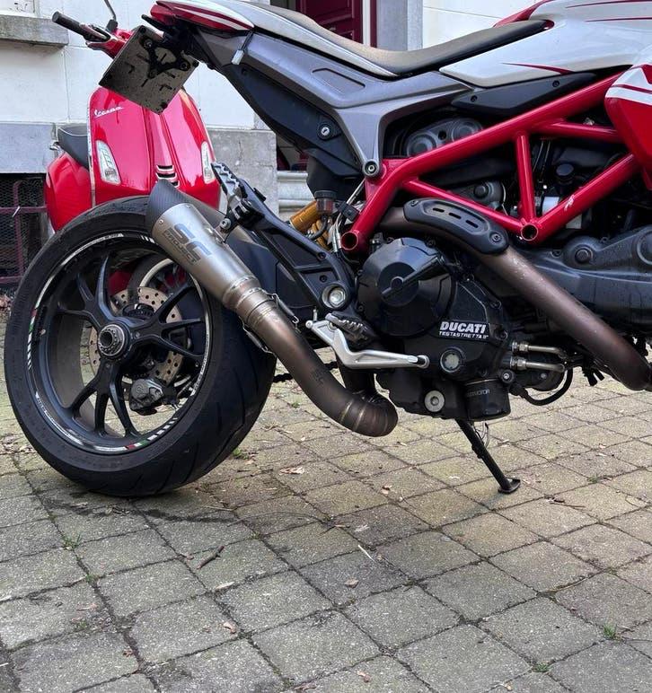 Echappement SC Project S1 pour Ducati hypermotard hm 939 sp, Enlèvement ou Envoi, Utilisé