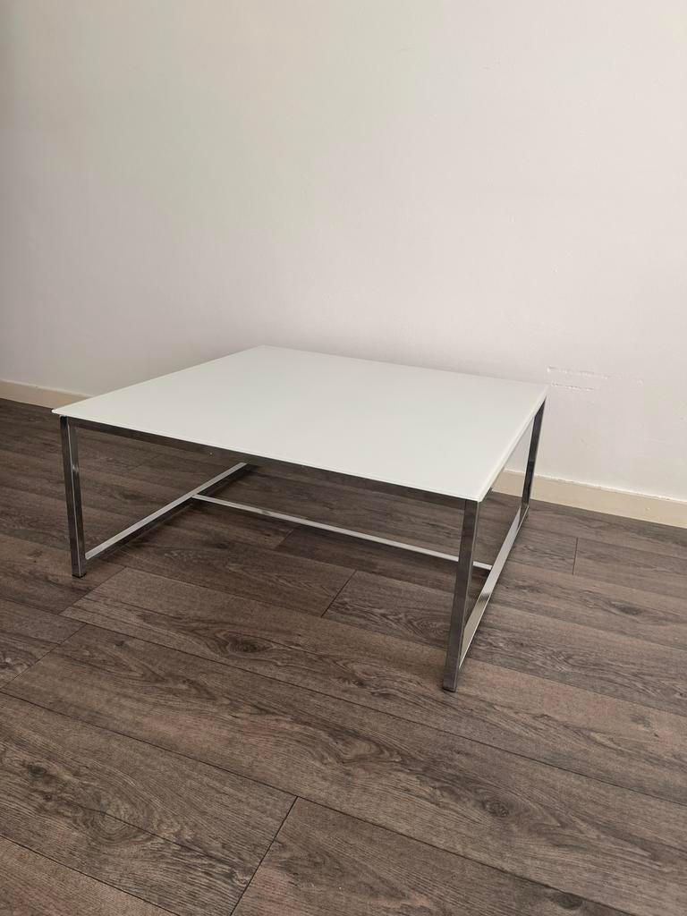 Salontafel in prima staat!, Huis en Inrichting, Ophalen, Zo goed als nieuw, Glas