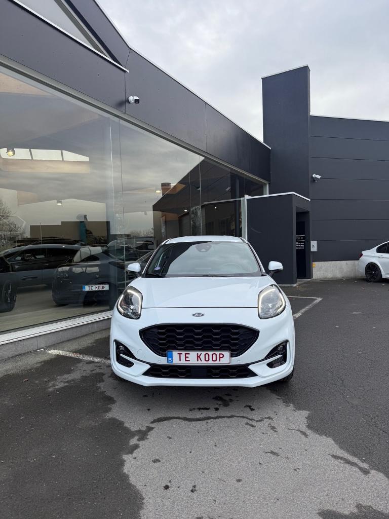 Ford Puma ST-line 2022 led pdc camera navi dab, Autos, Achat, Euro 6, Entreprise, Noir