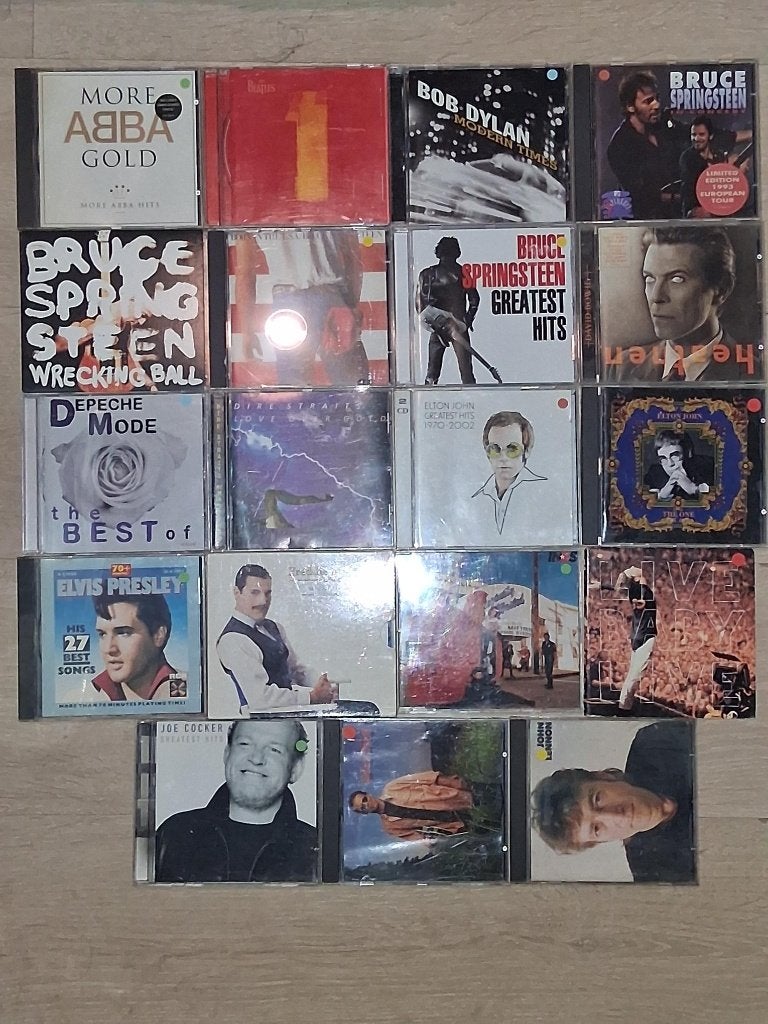 CD's van top-artiesten jaren 60, 70 & 80 (pop-rock) deel 1, Enlèvement ou Envoi, Comme neuf, Pop, Album