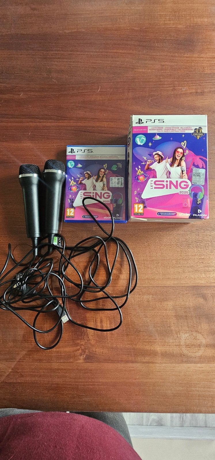 PS5 Let's Sing 2025 + 2 micros en parfait état, Consoles de jeu & Jeux vidéo, Enlèvement ou Envoi, Comme neuf, Autres types, Sony PlayStation