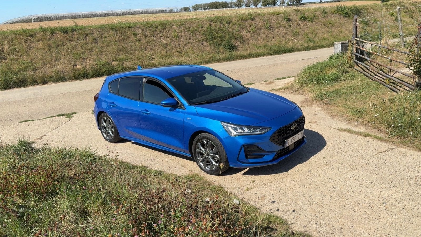 Ford Focus ST Line 2023, Auto's, Stof, Lane Keeping Assist, Blauw, 5 zetels