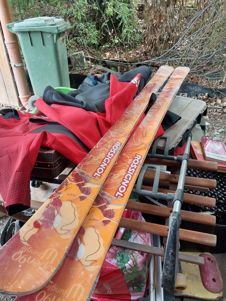 Lot pour brocante, Ophalen, Gebruikt