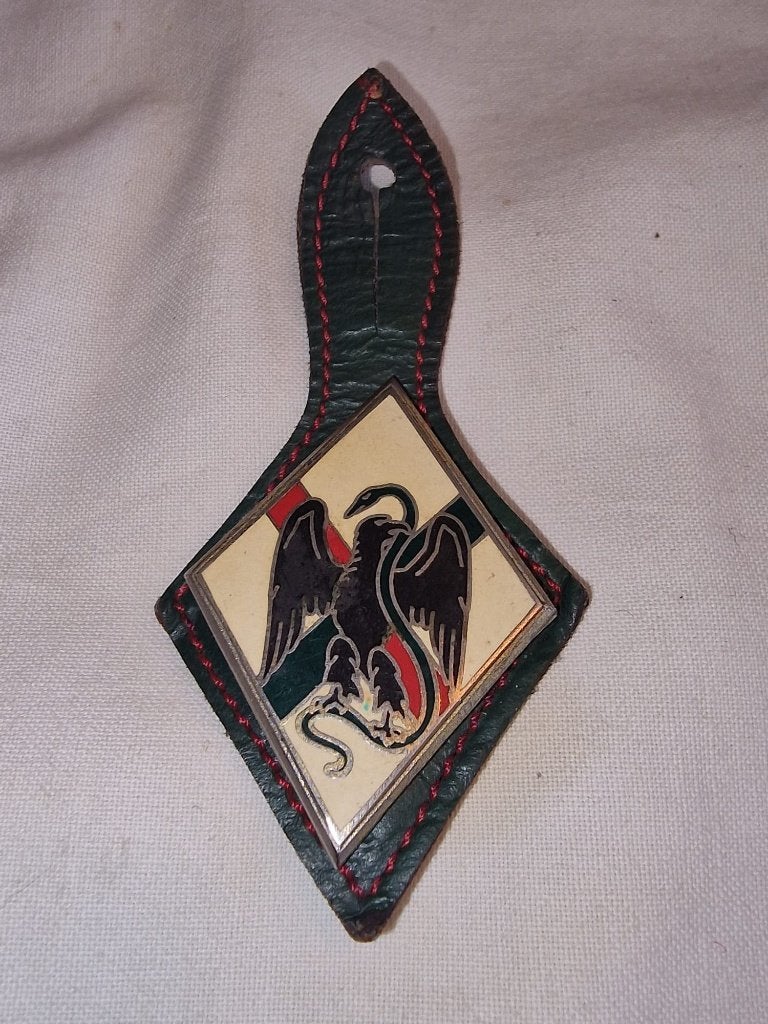 Franse 1 regiment Legion etrangere badge, Verzamelen, Ophalen of Verzenden, Landmacht, Embleem of Badge