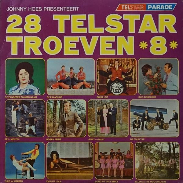 LP/ 28 TELSTAR TROEVEN  8, Cd's en Dvd's, Vinyl | Nederlandstalig, Ophalen of Verzenden, Gebruikt, 12 inch