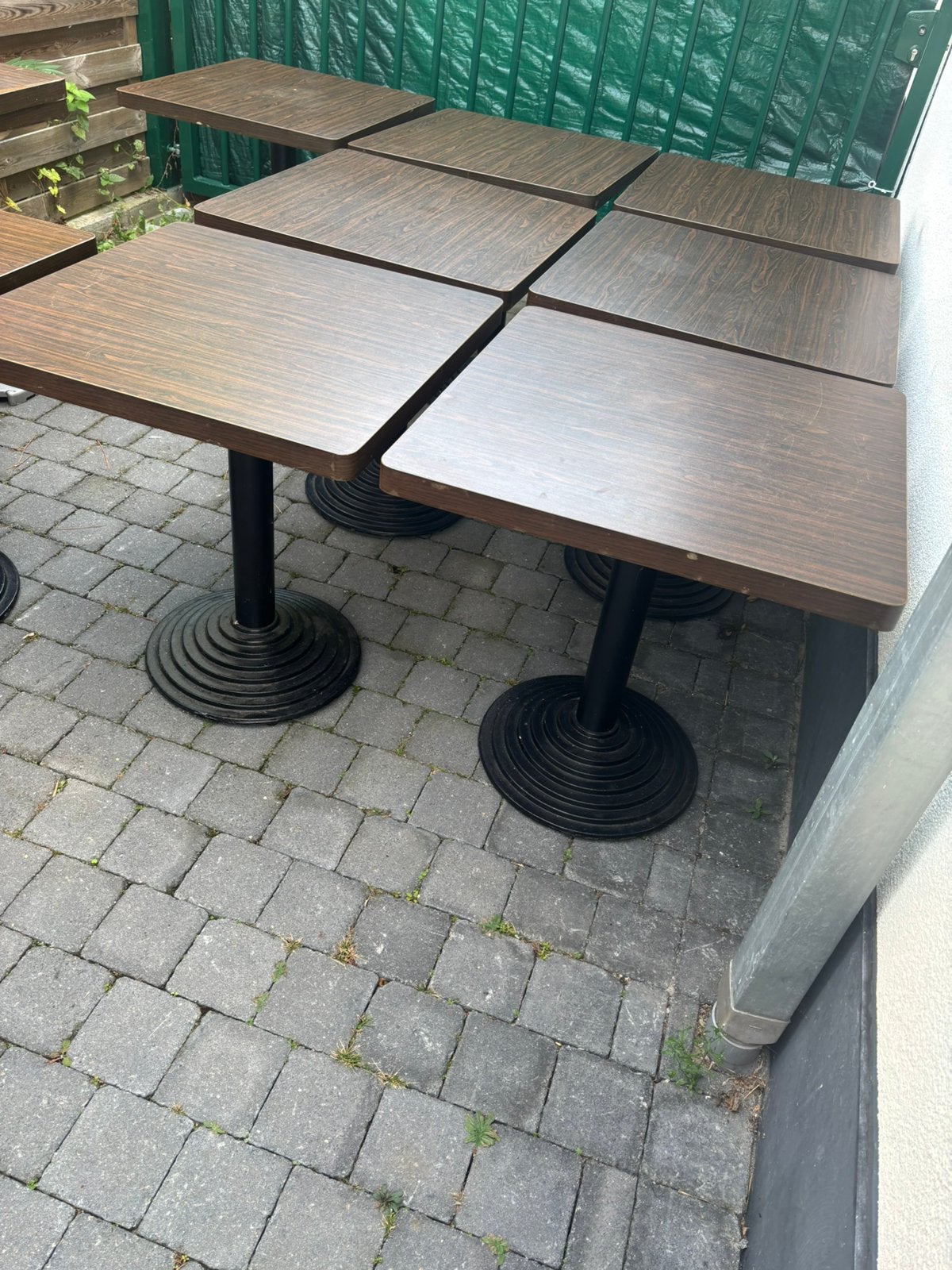 Tables, pieds de table et plateaux  pour l'horeca, Articles professionnels, Enlèvement, Utilisé, Mobilier