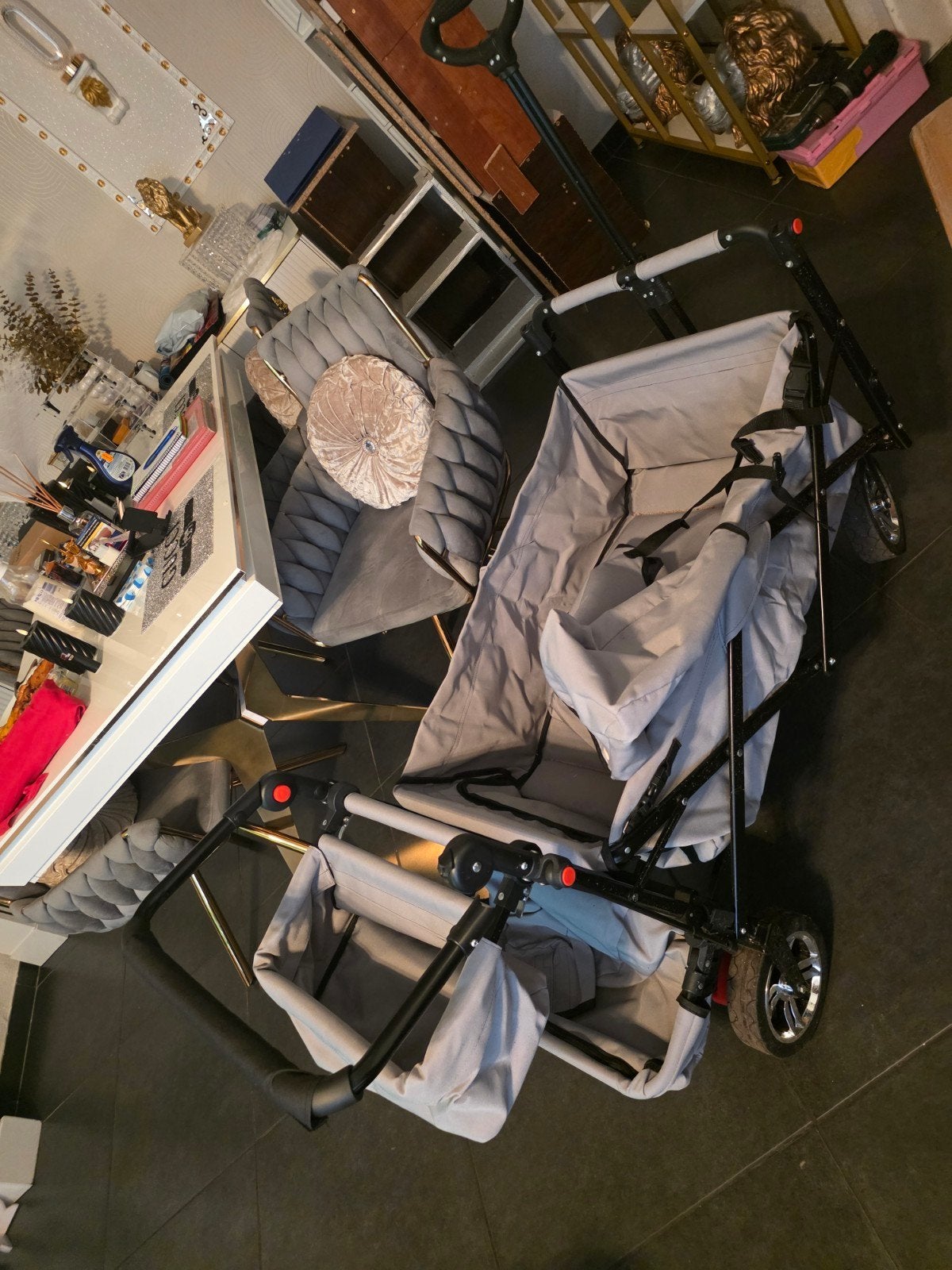 borderkar, Caravans en Kamperen, Ophalen, Opvouwbaar, Gebruikt