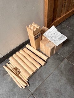 Kubb wedstrijd editie, Hobby & Loisirs créatifs, Jeux de société | Autre, Trois ou quatre joueurs, Enlèvement, Comme neuf, 999 games