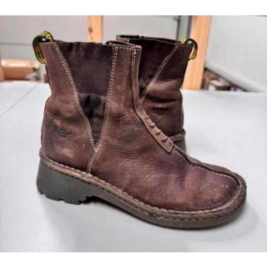 Dr Martens 2819 boots leather leder lederen bruin maat 38, Kleding | Dames, Bruin, Lage of Enkellaarzen, Ophalen of Verzenden