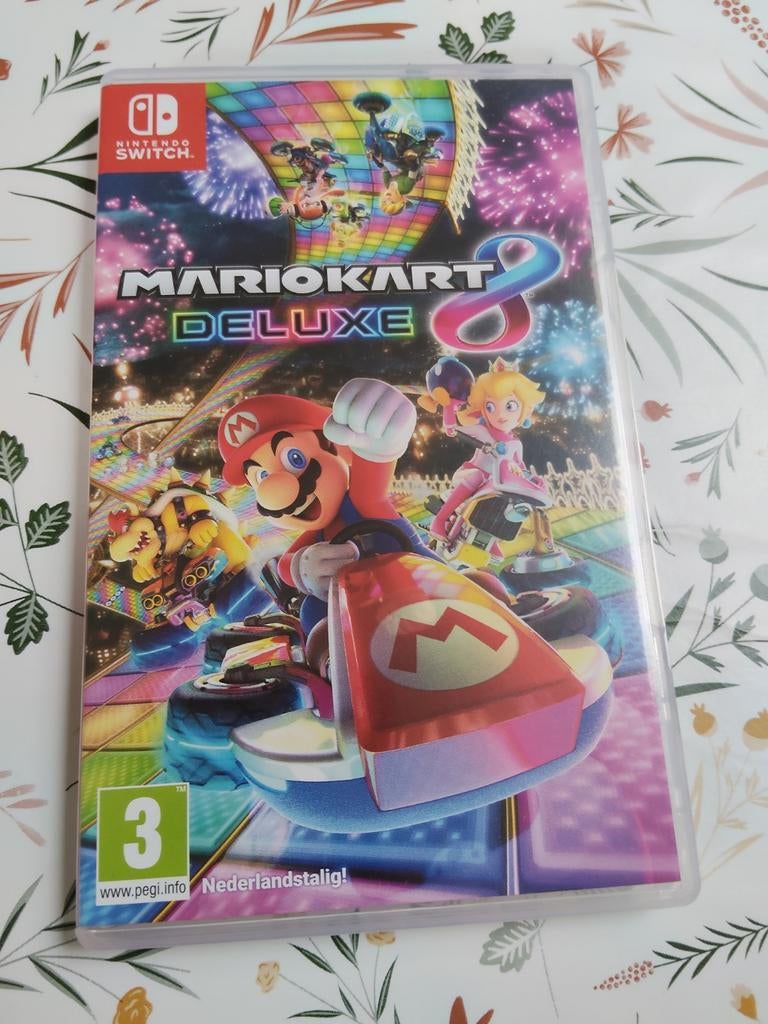Mario Kart 8 Deluxe Nintendo Switch, Games en Spelcomputers, Games | Nintendo Switch, Ophalen, Racen en Vliegen, Vanaf 3 jaar