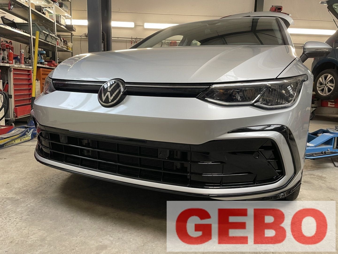 Volkswagen Golf 8 r-line voorkop motorkap bumper spatbord ko, Volkswagen, -, Utilisé, -