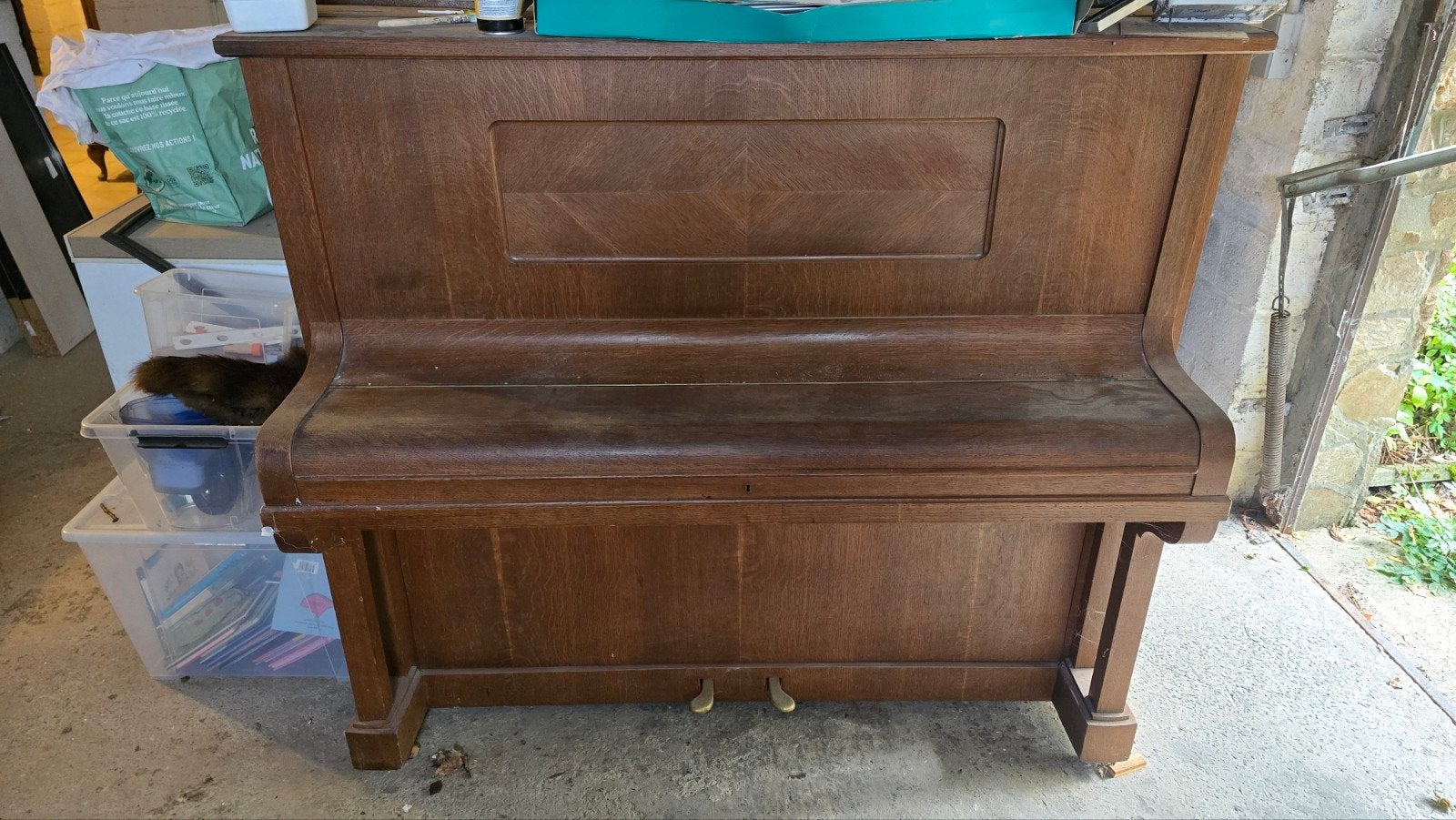 Piano désaccordé à donner, Muziek en Instrumenten, Ophalen, Piano