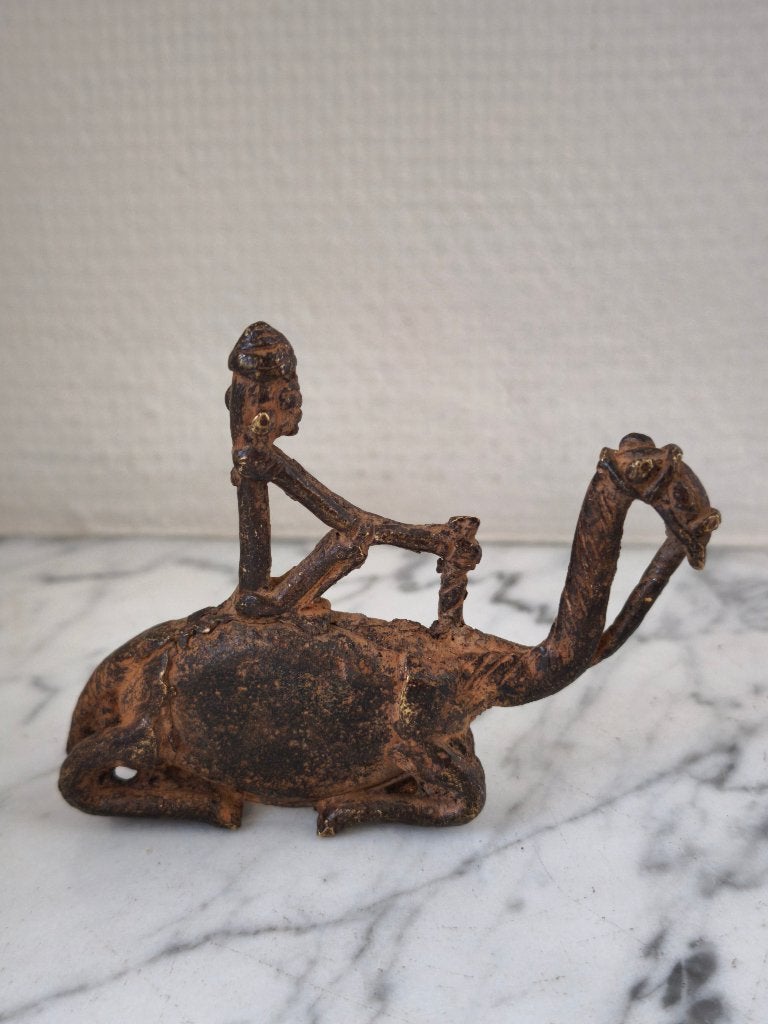 DOGON bronzen kamelenfetisj, Verzenden