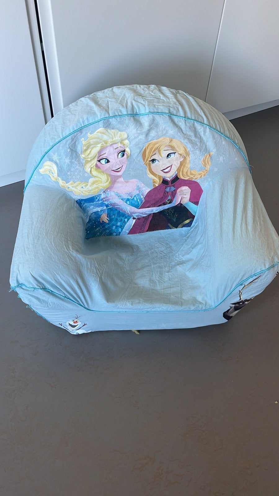 Zeteljes peuter Frozen, Ophalen, Gebruikt, Zitzakstoel