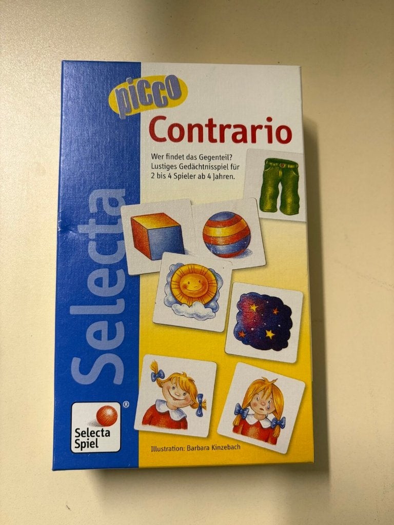 Contrario — geheugenspel (Selecta) — compleet, Enlèvement ou Envoi