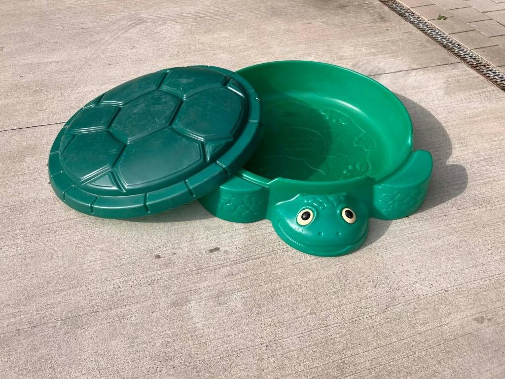 zandbak/zwembad kinderen (schildpad), Ophalen, Gebruikt