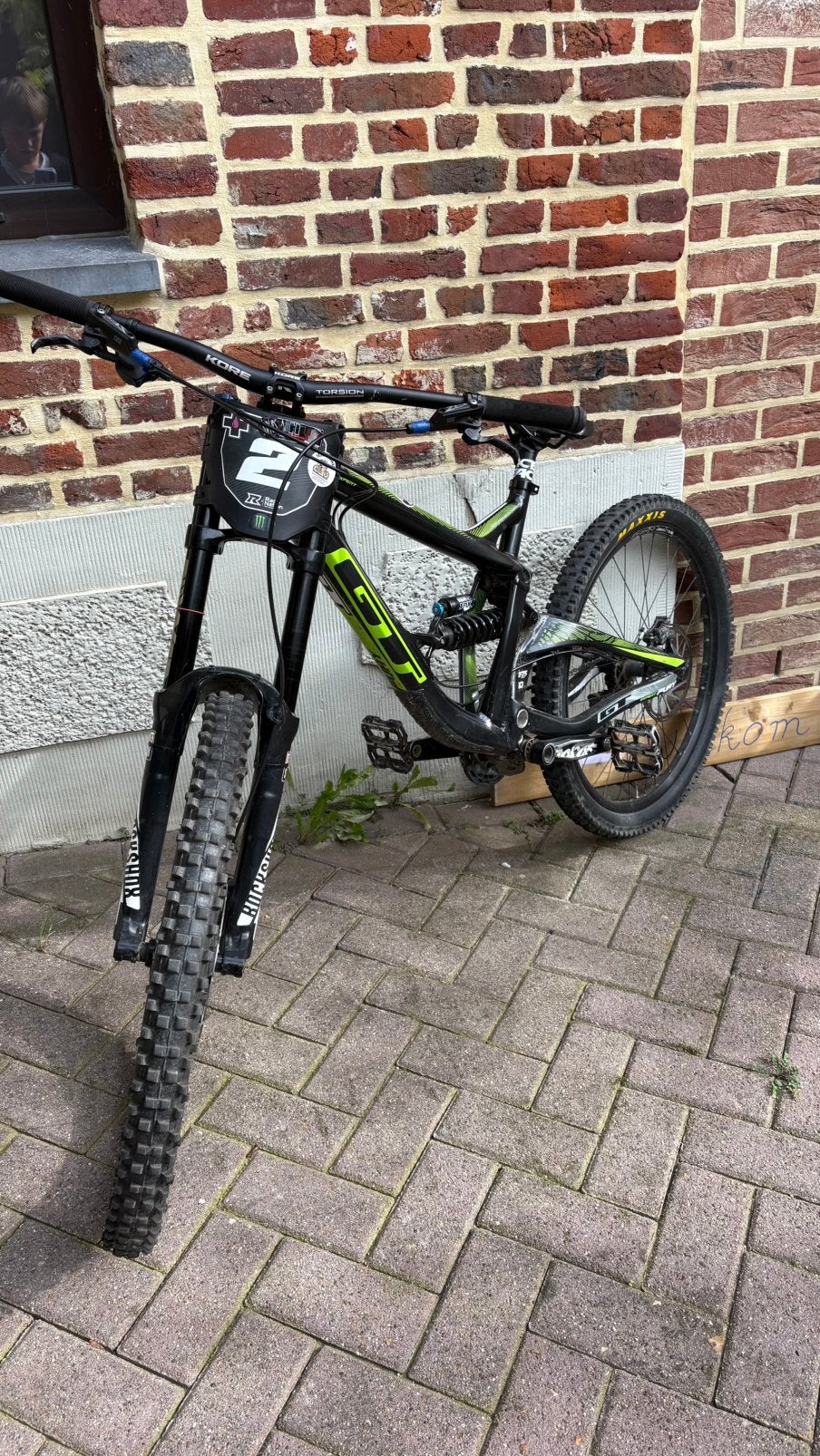 GT downhill / full suspension mountainbike te koop, Fietsen en Brommers, Ophalen, 24 inch of meer, Gebruikt, Aluminium